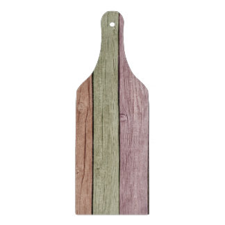 Tabla De Cortar Madera pintada de colores