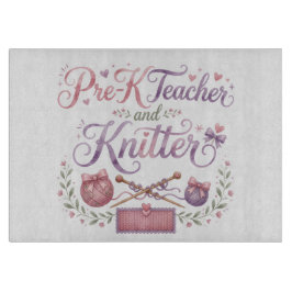 Tabla De Cortar Maestra de Pre-K y cortadora de vidrio decorativo