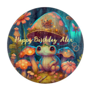 Tabla De Cortar Magia lindo hongo