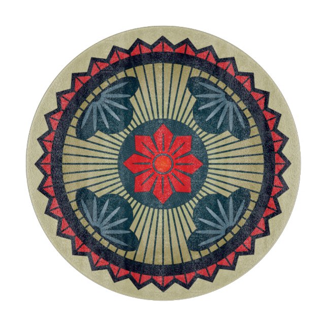 Tabla De Cortar Mah Jongg One Dot Cutting Board (Anverso)