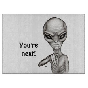 Tabla De Cortar ¡Mala Alien, eres la siguiente!