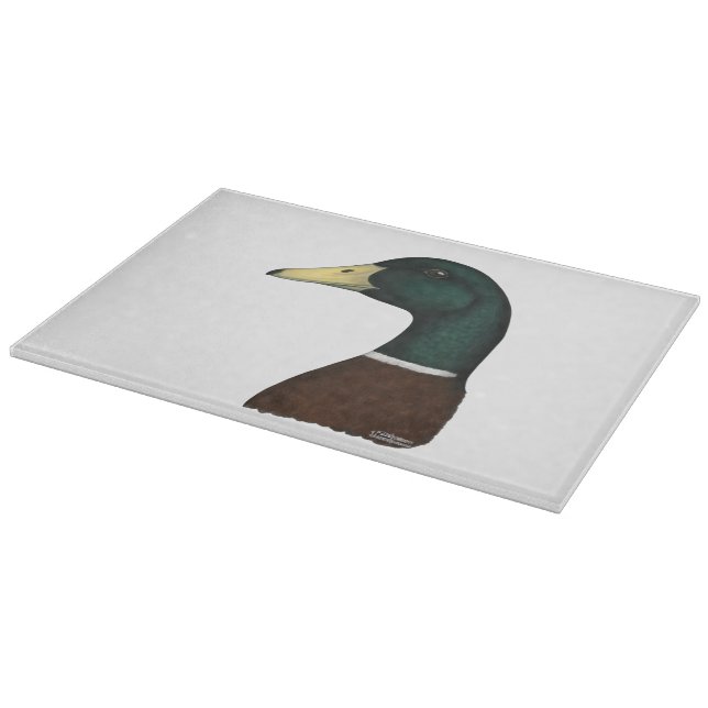Tabla De Cortar Mallard Drake Head (Borde)