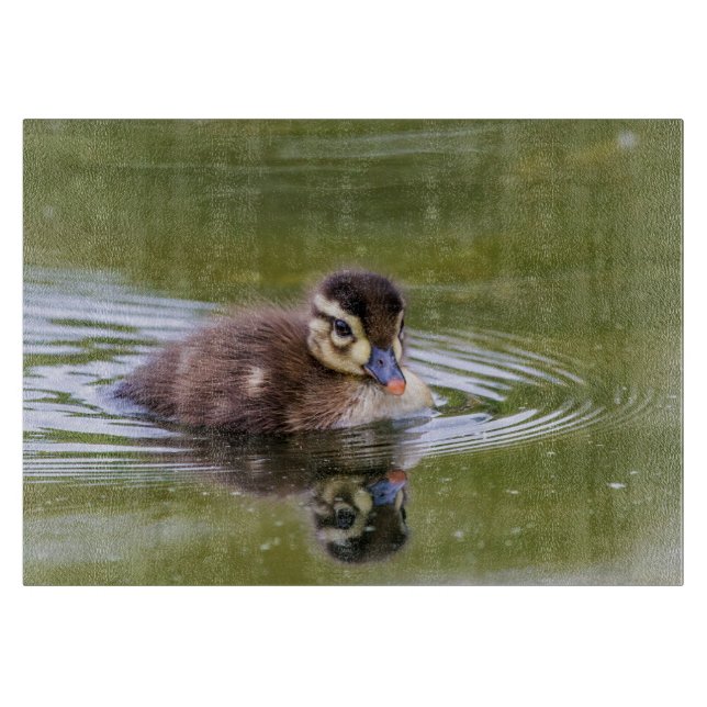 Tabla De Cortar Mallard Duckling (Anverso)