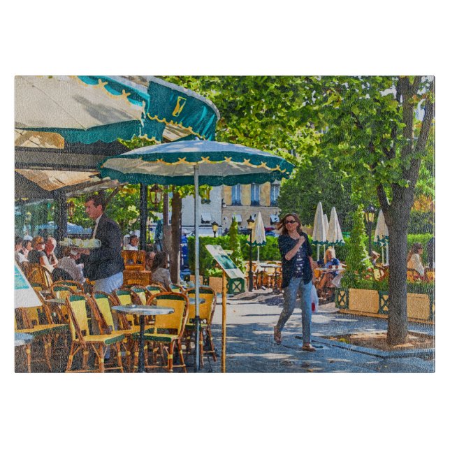 Tabla De Cortar Mañana parisiense (Anverso)