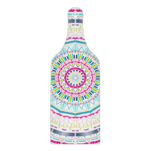 Tabla De Cortar mandala colorido