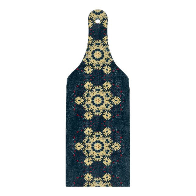 Tabla De Cortar Mandala Sueños de Margarita (Anverso)