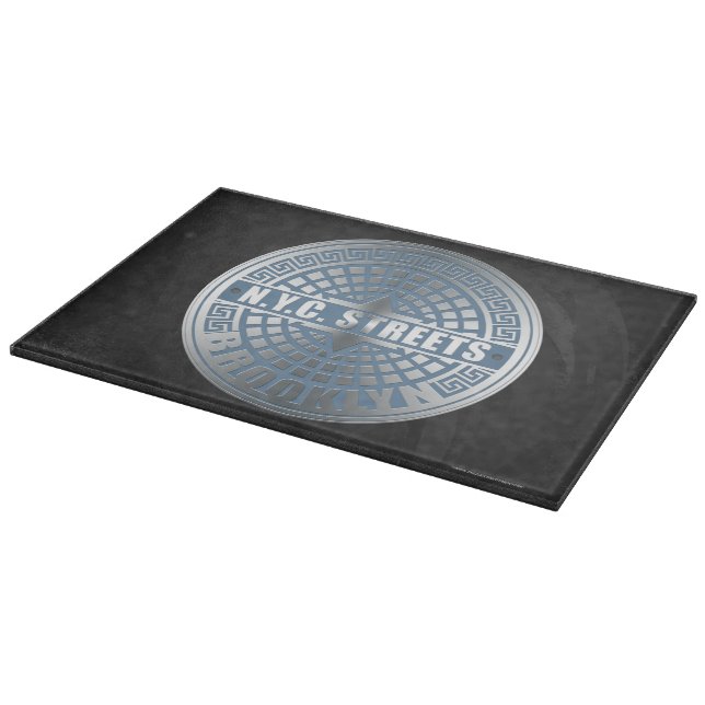Tabla De Cortar Manhole Covers Brooklyn (Borde)