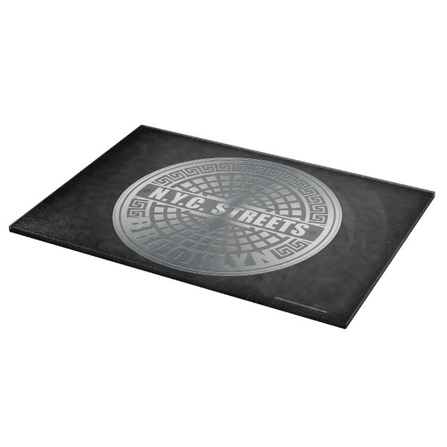 Tabla De Cortar Manhole Covers Brooklyn (Borde)