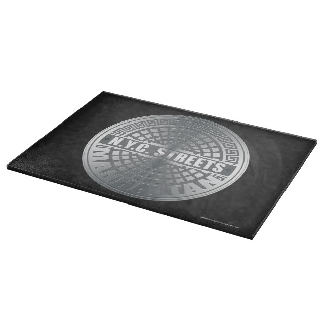 Tabla De Cortar Manhole Covers Manhattan (Borde)