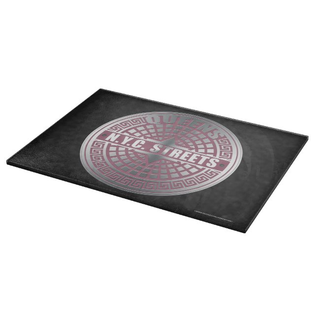 Tabla De Cortar Manhole Covers Queens (Borde)