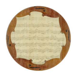 Tabla De Cortar Manuscrito de la habitación del violoncelo de Bach