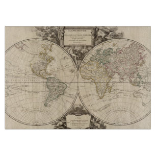 Tabla De Cortar Mapa del mundo 9