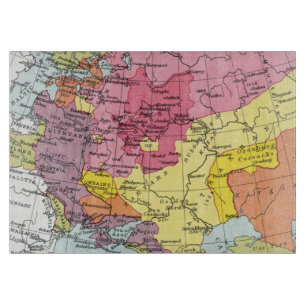 TABLA DE CORTAR MAPA: EXTENSIÓN DE RUSIA