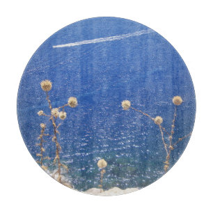 Tabla De Cortar Mar Azul griego