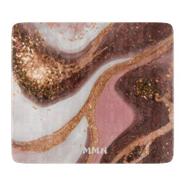 Tabla De Cortar Marble acuarela para