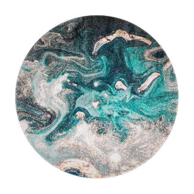 Tabla De Cortar Marble artesanal: Textura tradicional de lujo. (Anverso)