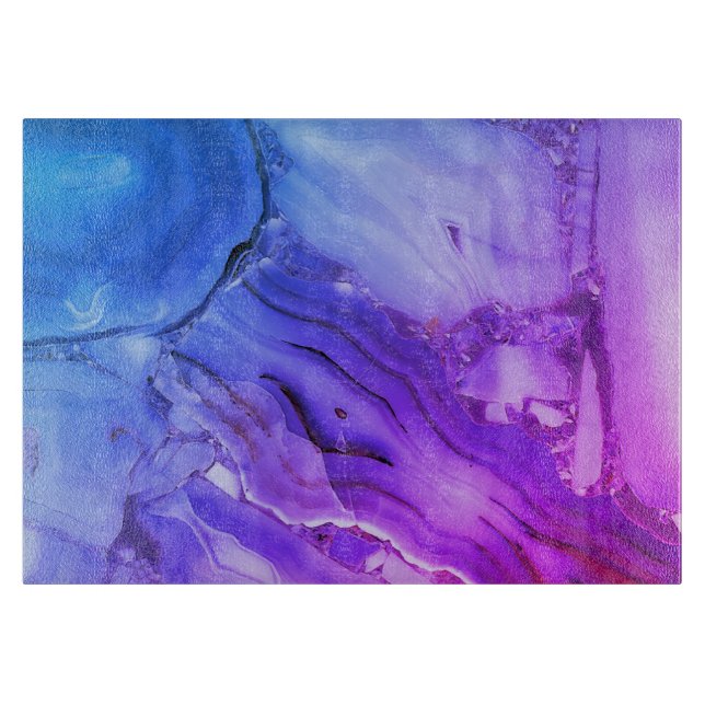 Tabla De Cortar Marble púrpura exótico (Anverso)