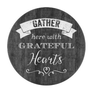 Tabla De Cortar Marcador FAUX, placa de corte de corazones agradec