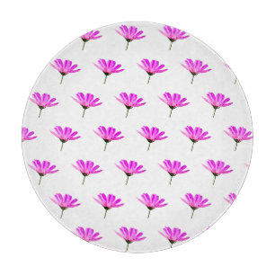 Tabla De Cortar Margarita Rosa