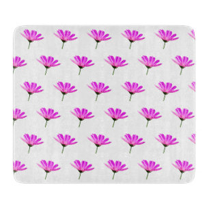 Tabla De Cortar Margarita Rosa