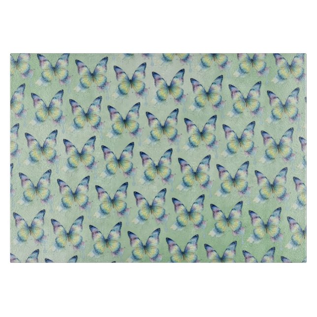 Tabla De Cortar Mariposa (Anverso)