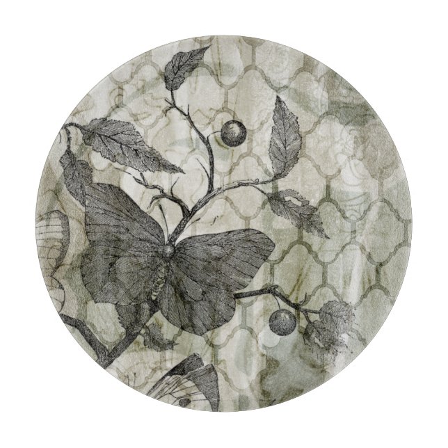 Tabla De Cortar Mariposas árabes (Anverso)