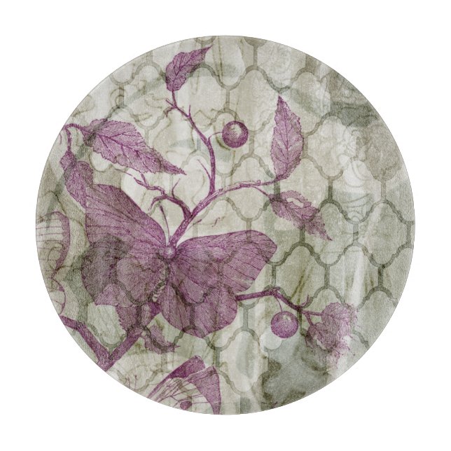 Tabla De Cortar Mariposas árabes III (Anverso)