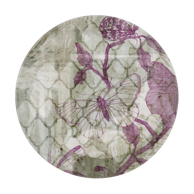 Tabla De Cortar Mariposas árabes IV (Anverso)