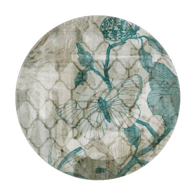 Tabla De Cortar Mariposas árabes VI (Anverso)