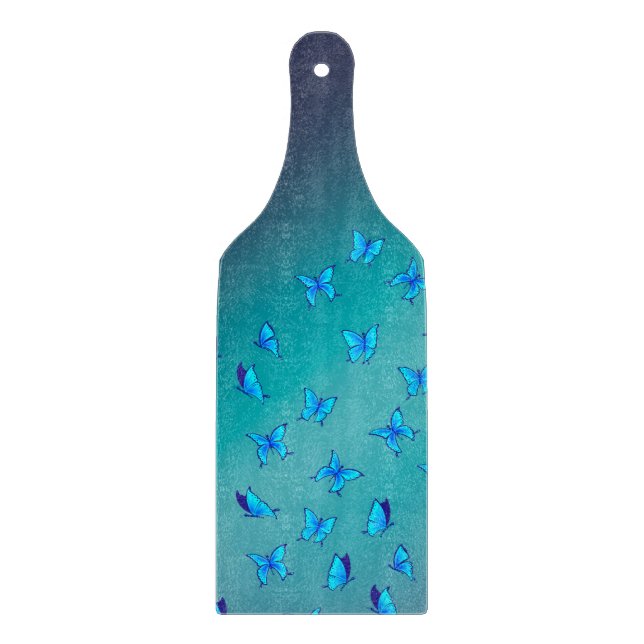 Tabla De Cortar Mariposas encantadas (Anverso)