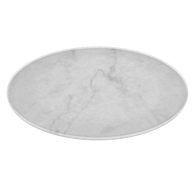 Tabla De Cortar Mármol Blanco (Borde)