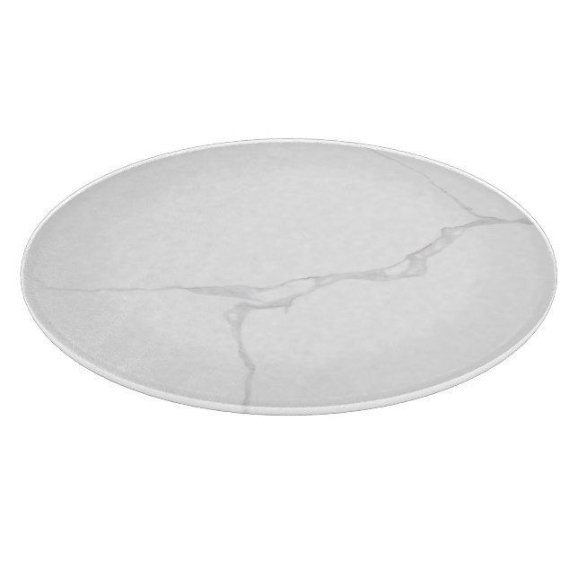 Tabla De Cortar Mármol Blanco  (Borde)
