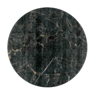 Tabla De Cortar Mármol Negro Elegante: Fondo Texturizado