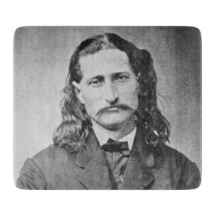 Tabla De Cortar Marshal Wild Bill Hickok Antiguo Cañero Occidental