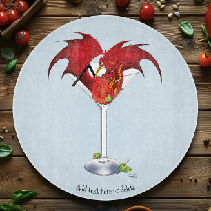 Tabla De Cortar Martini Fantasy Red Dragon