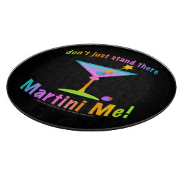 Tabla De Cortar ¡MARTINI YO! Tableros del corte del vidrio