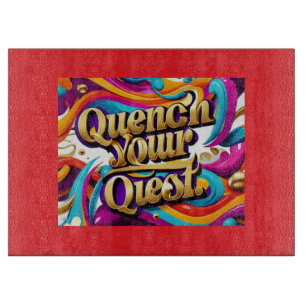 Tabla De Cortar "Más allá de las fronteras"