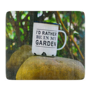 Tabla De Cortar Más Bien Estar En Mi Novedad De Jardín Divertido