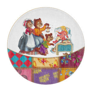 Tabla De Cortar Masha y 3 osos