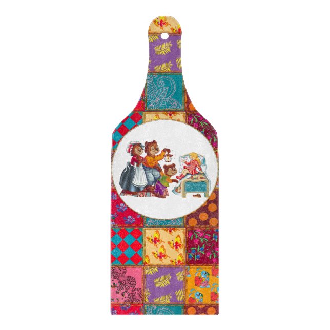 Tabla De Cortar Masha y 3 osos (Anverso)