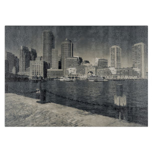 Tabla De Cortar Massachusetts, Boston, edificios Rowe's Wharf