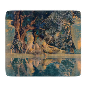 Tabla De Cortar Maxfield Parrish El Jardín de Alá 1918 Arte Fino