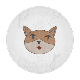 Tabla De Cortar Me encanta la cubierta de duvet de gatos