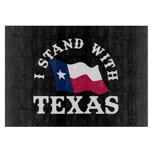 Tabla De Cortar Me quedo con Texas (Anverso)