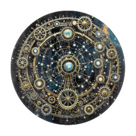 Tabla De Cortar Mecanismo celeste Arte cósmico