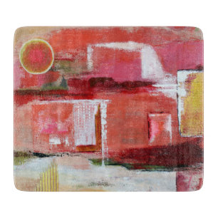 Tabla De Cortar Medianoche Moon 6 x 7 Decon Glass Cutting Board