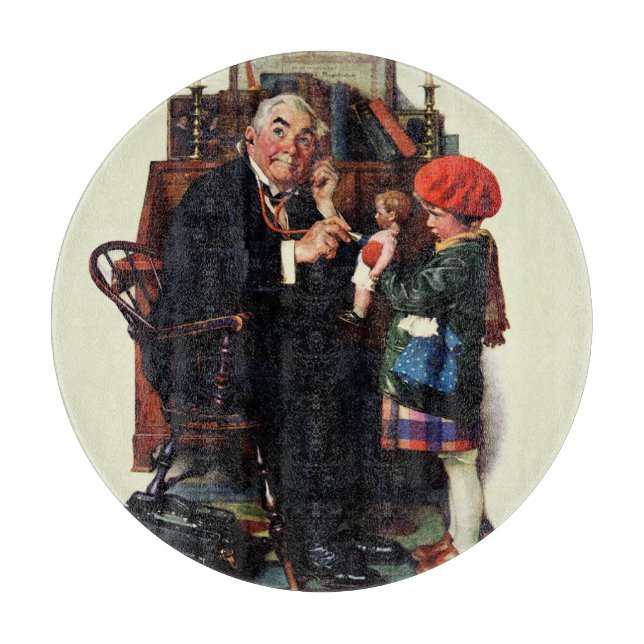 Tabla De Cortar Médica y muñeca (Anverso)