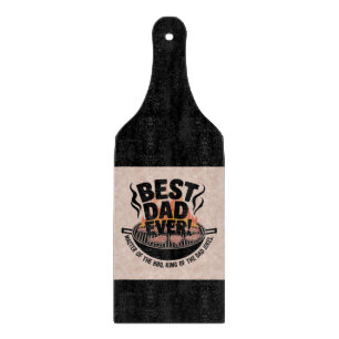 Tabla De Cortar Mejor diseño de barbacoa de papá - Rey del asador