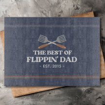 Mejor Espátula de Papá Flippin Divertida Retro