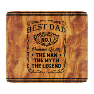 Tabla De Cortar Mejor Papá inspirador